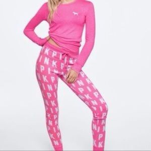 Pink Victoria’s Secret sleepwear